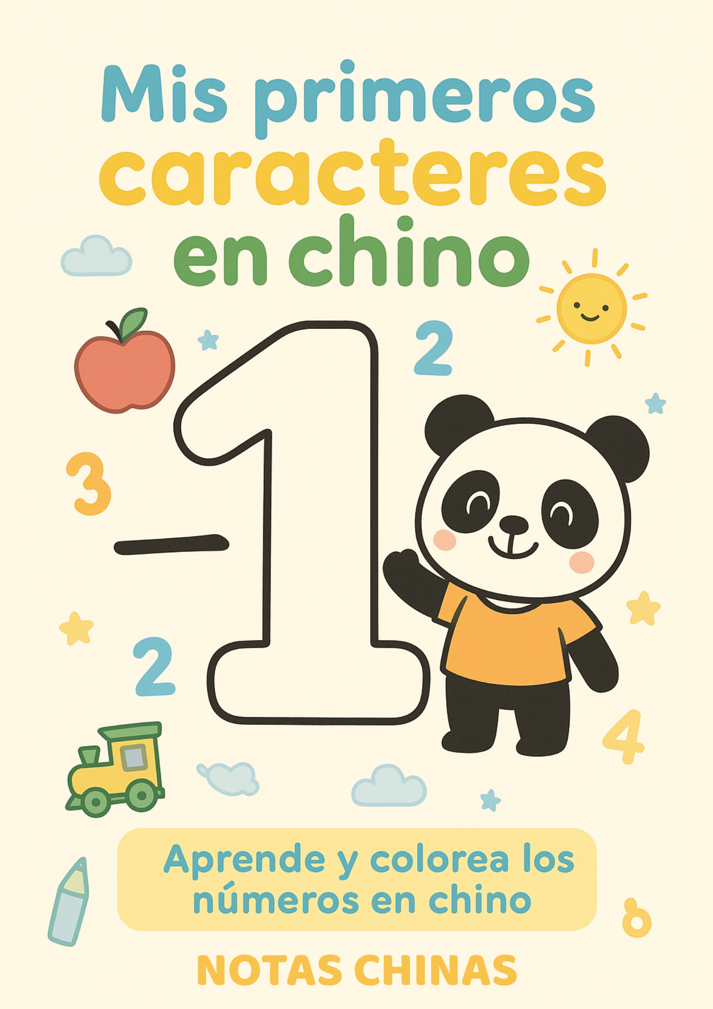 Libro "mis primeros caracteres en chino" - Números 1